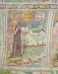 De Schepping van de Zon, Maan en Sterren, 1490